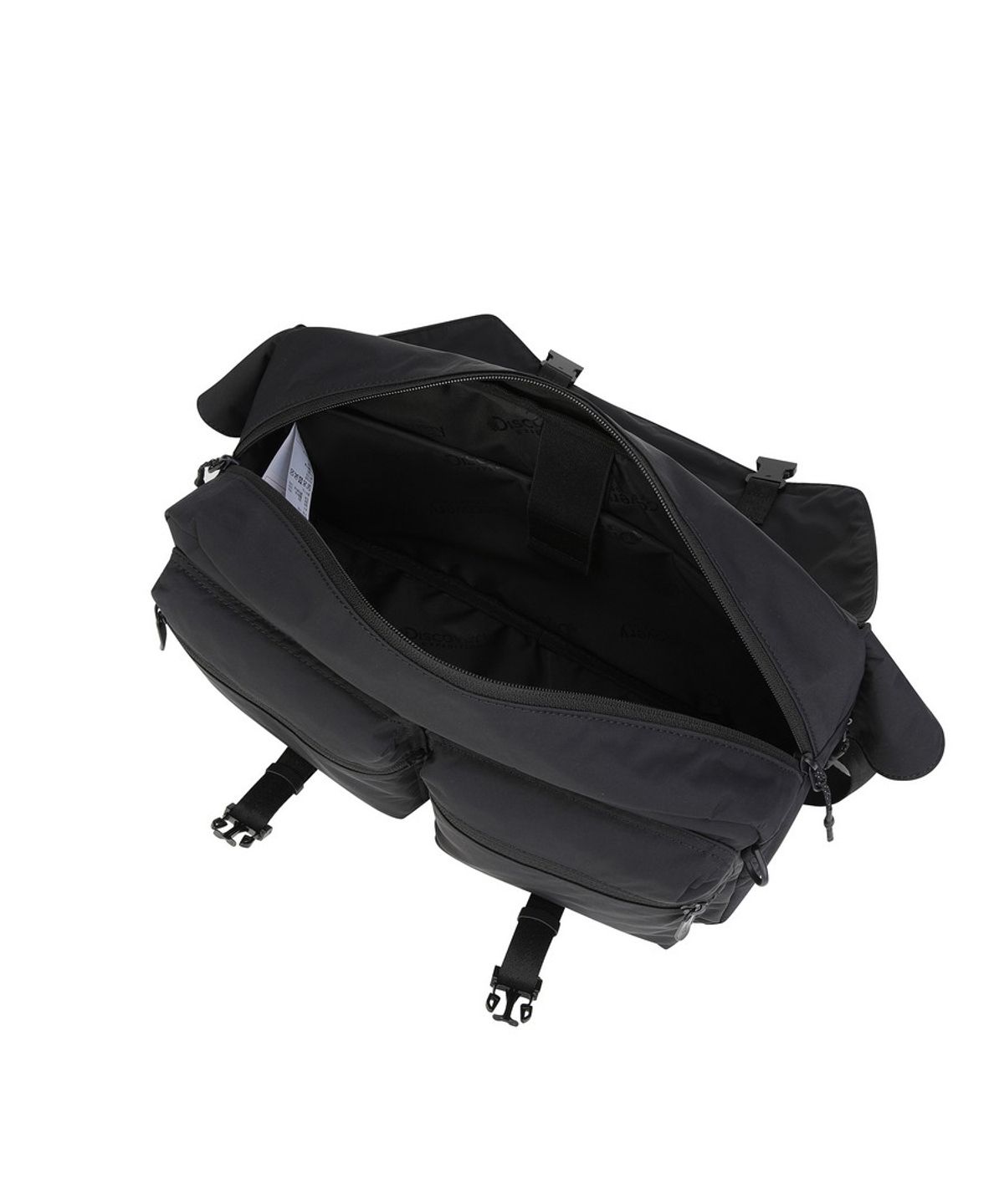 디스커버리 익스페디션(DISCOVERY EXPEDITION) 리너 투포켓 바이커백 (BLACK)