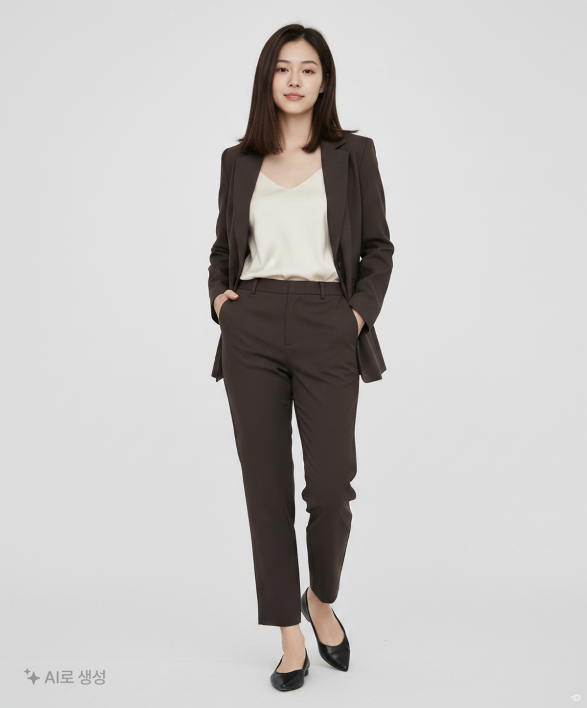 앤클라인(ANNE KLEIN) 코튼 팬츠 66
