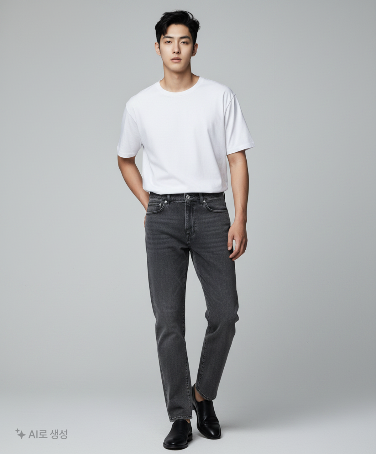 랩원오원(LAB101) 청/데님 팬츠 32