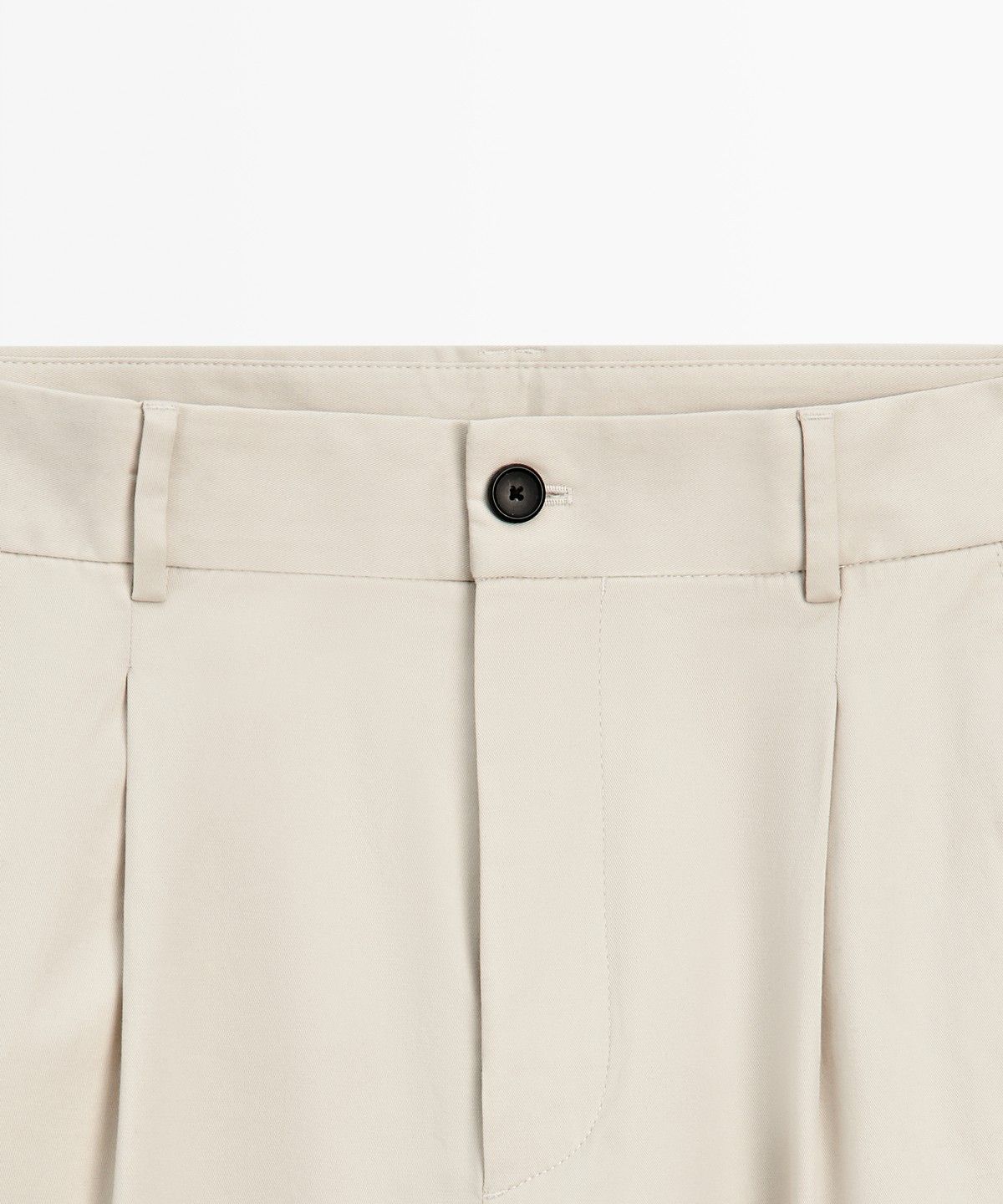 마시모두띠(MASSIMO DUTTI) 릴랙스 핏 다트 디테일 팬츠