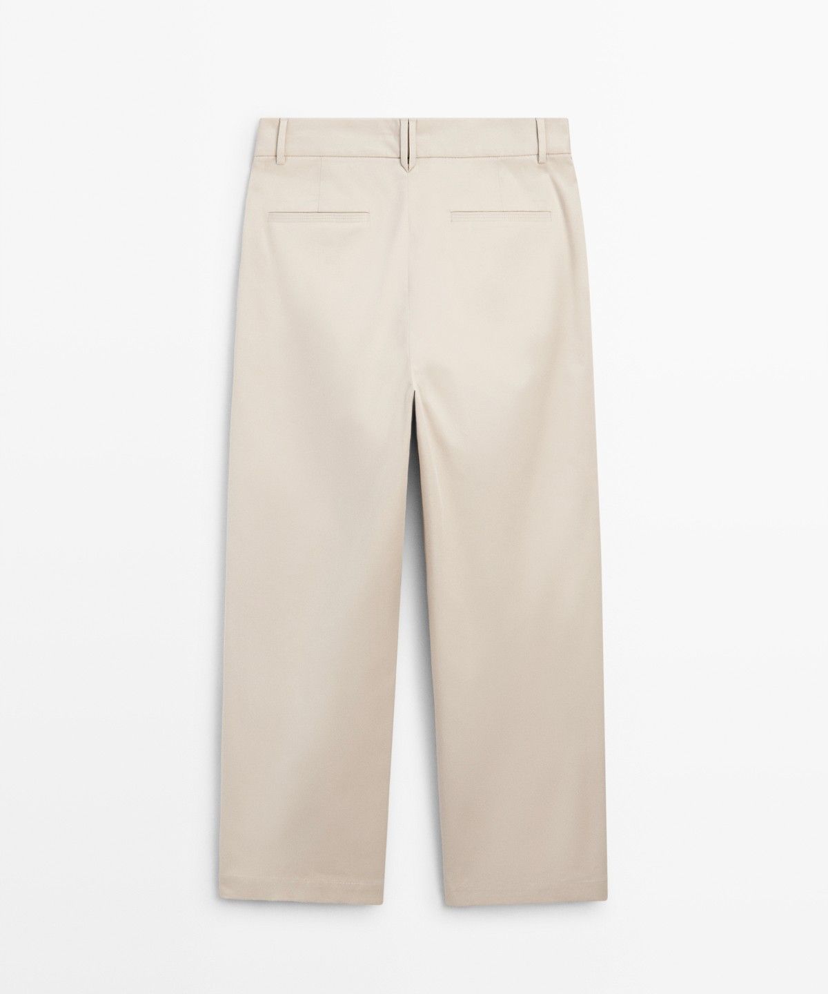 마시모두띠(MASSIMO DUTTI) 릴랙스 핏 다트 디테일 팬츠