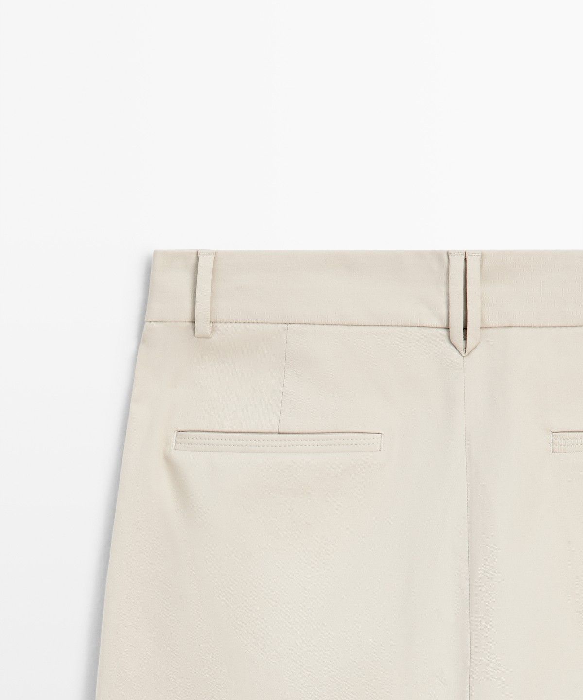 마시모두띠(MASSIMO DUTTI) 릴랙스 핏 다트 디테일 팬츠