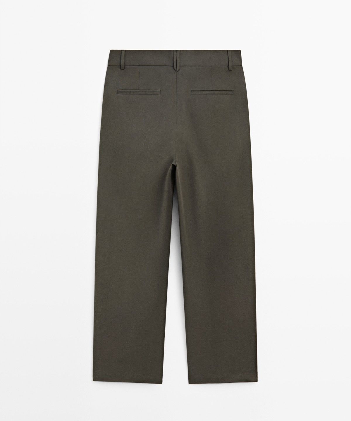 마시모두띠(MASSIMO DUTTI) 릴랙스 핏 다트 디테일 팬츠