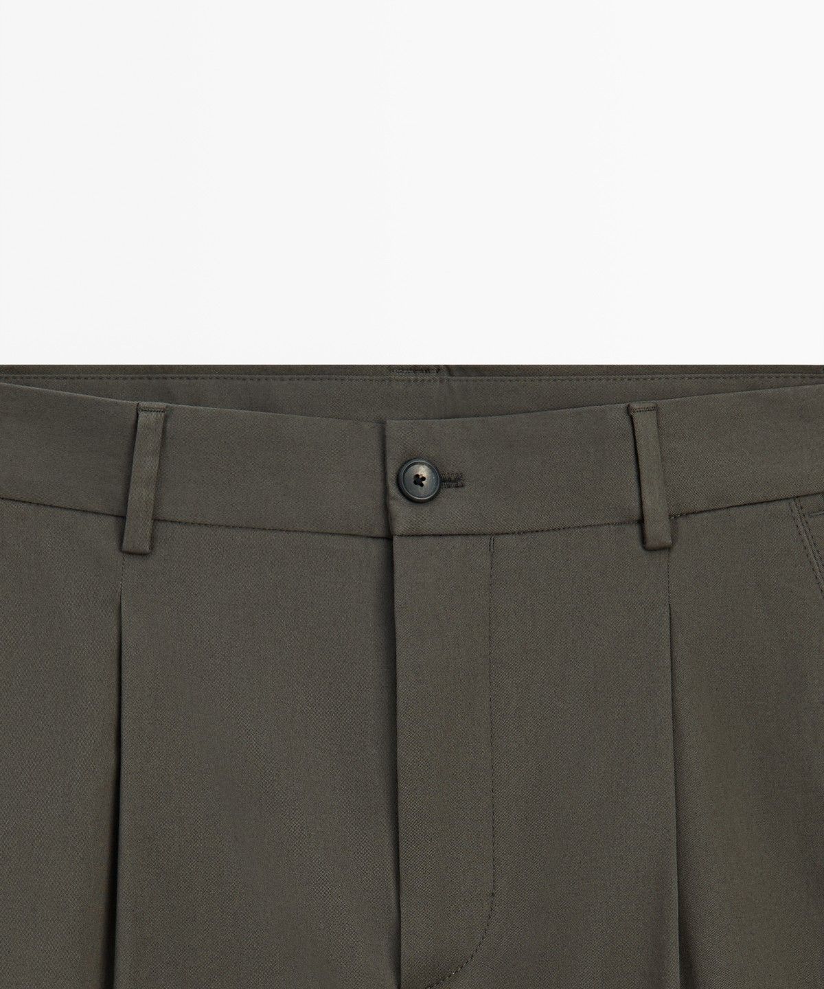 마시모두띠(MASSIMO DUTTI) 릴랙스 핏 다트 디테일 팬츠