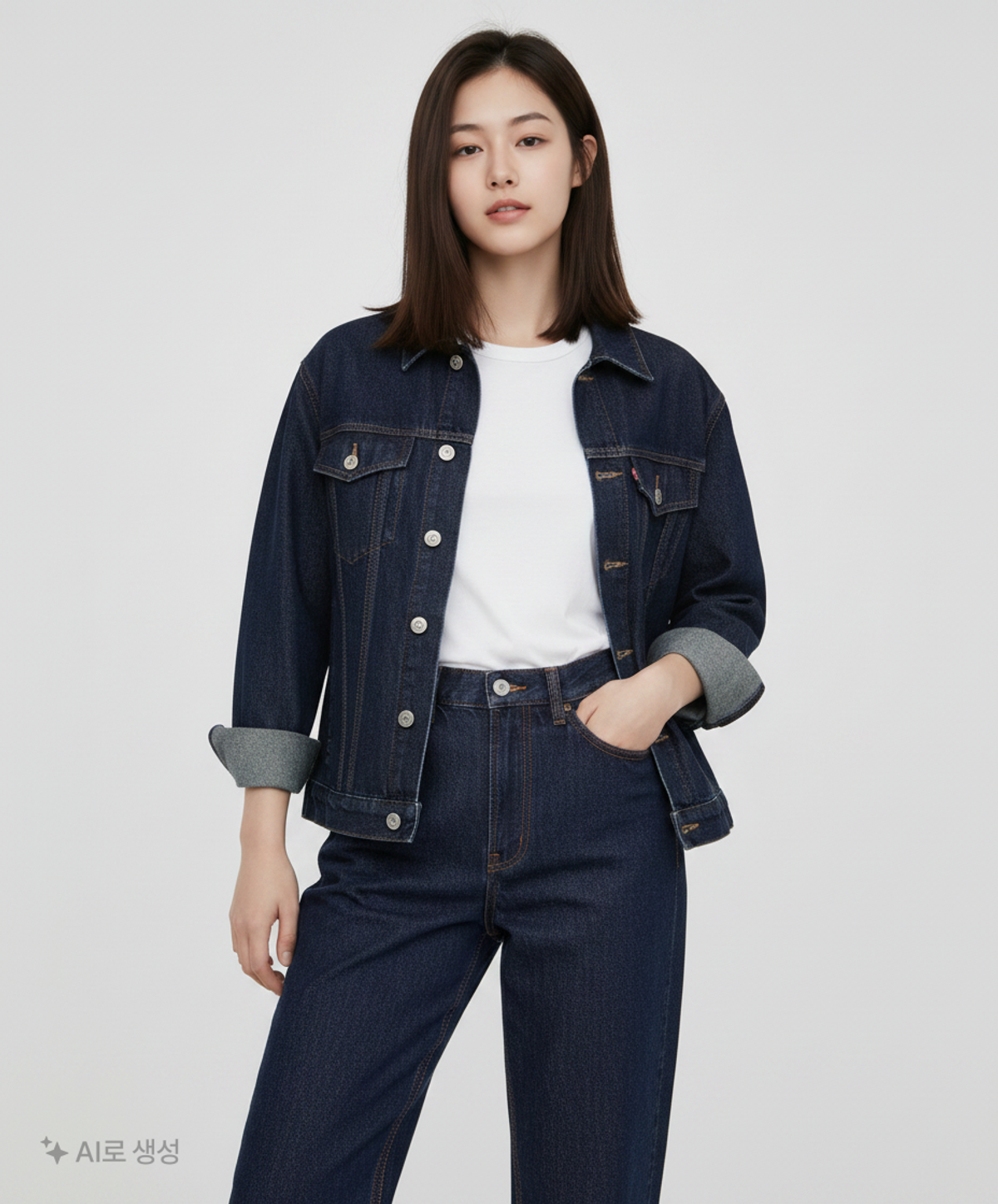 커버낫(COVERNAT) 청/데님 팬츠 XL
