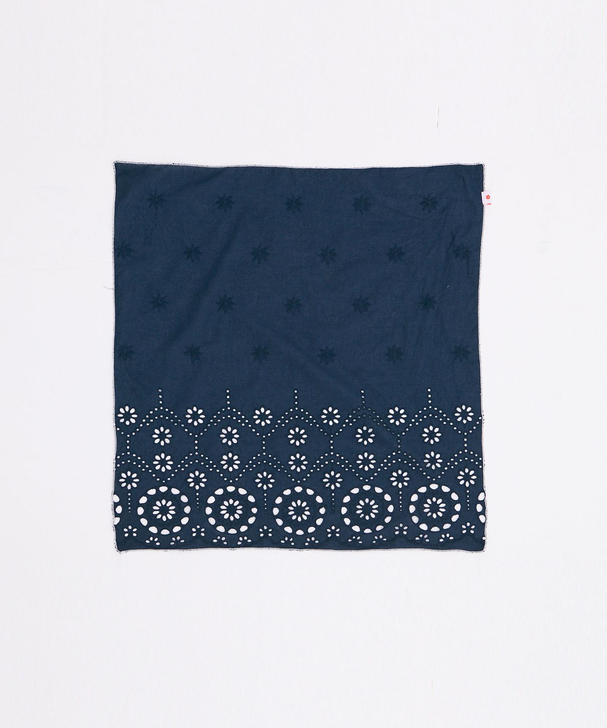 준준스페이스(JUNEJUNE SPACE) Punching Hair Bandana_Navy(펀칭 헤어 반다나_네이비)