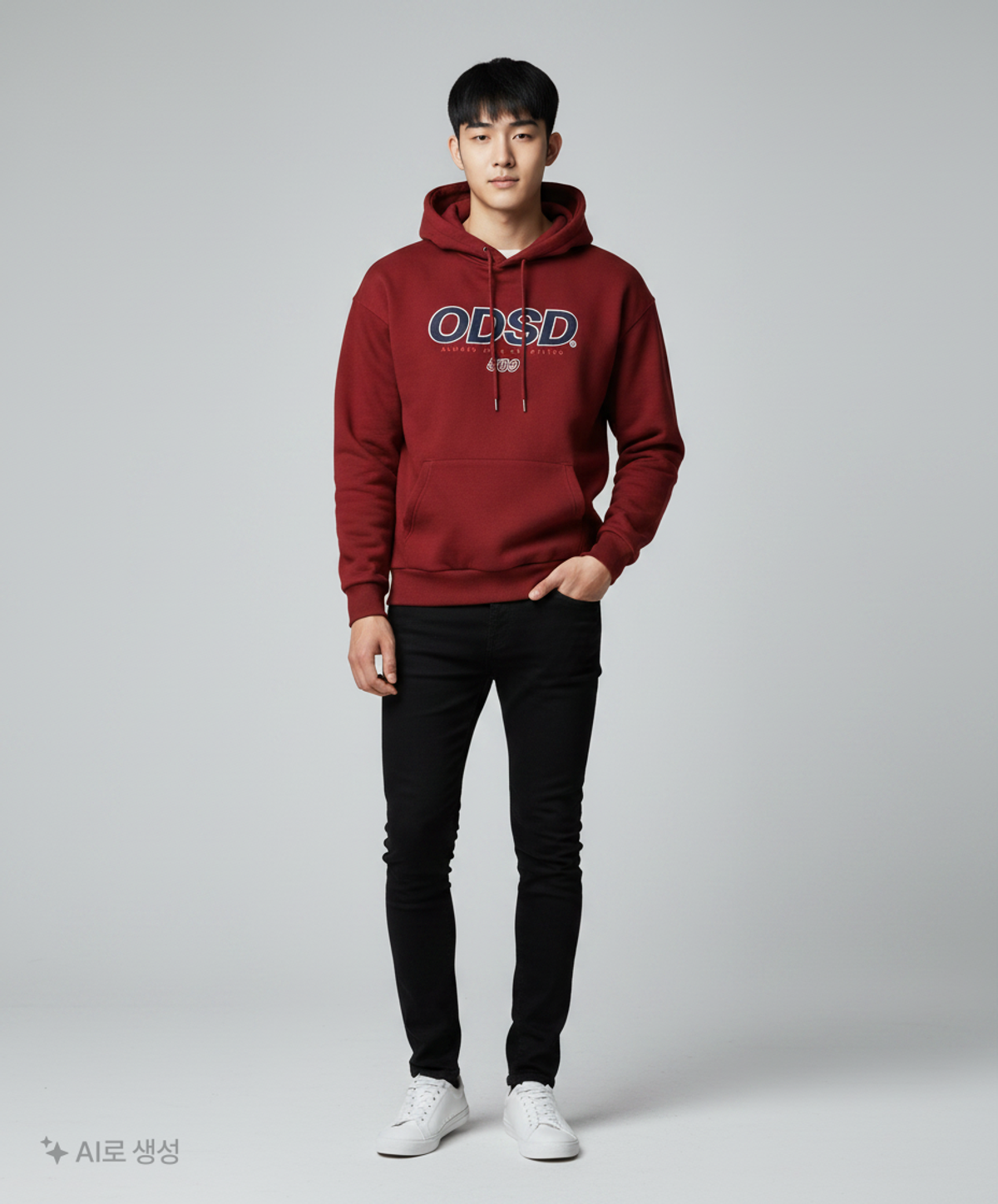 오드스튜디오(ODDSTUDIO) 후드 티셔츠