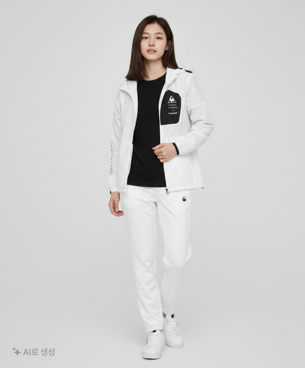 르꼬끄 스포르티브(LE COQ SPORTIF) 나일론/코치 재킷 L