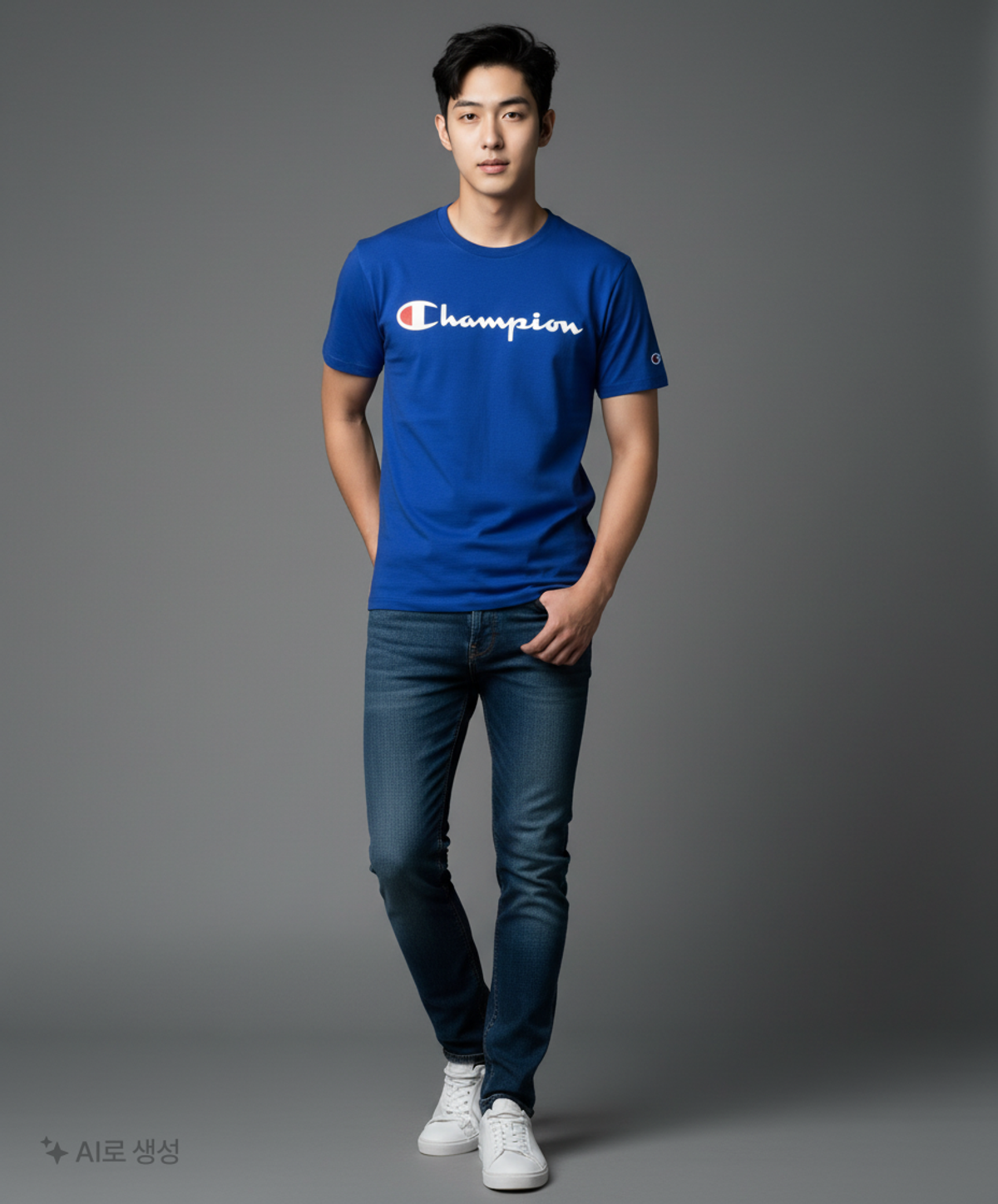 챔피온(CHAMPION) 반소매 티셔츠 L