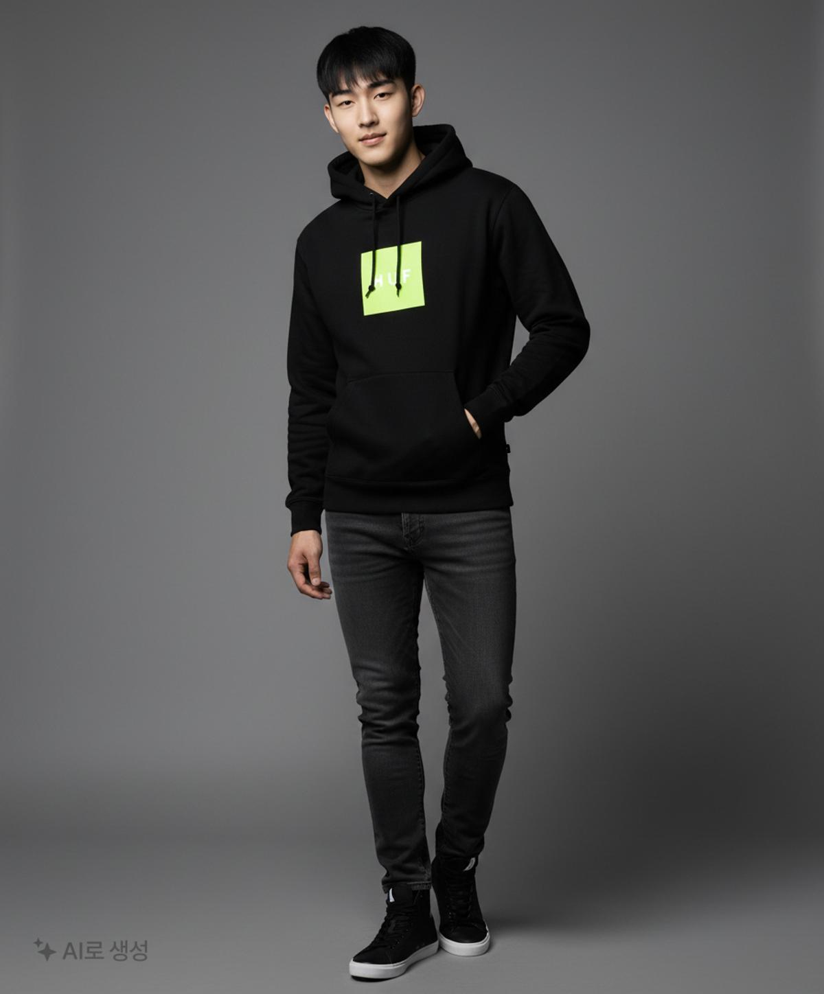 허프(HUF) 후드 티셔츠 M