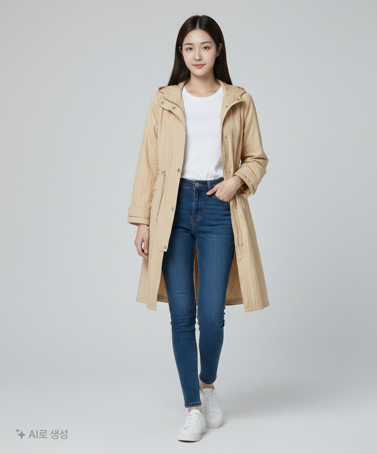 지베르니(GIVERNY) 봄 가을 코트 90