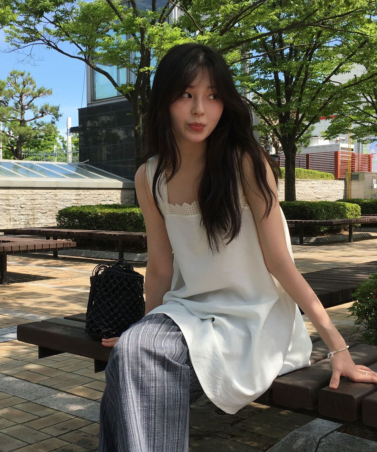 줄리아페페(JULIAPEPE) [2PACK] 레이스 써머 레이어드 세트