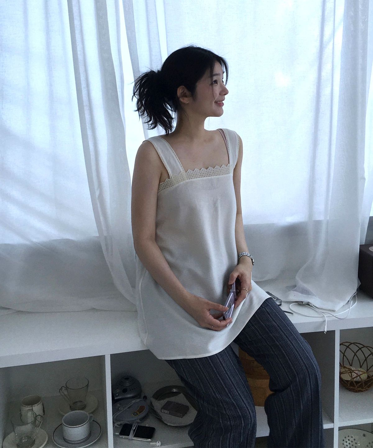 줄리아페페(JULIAPEPE) [2PACK] 레이스 써머 레이어드 세트
