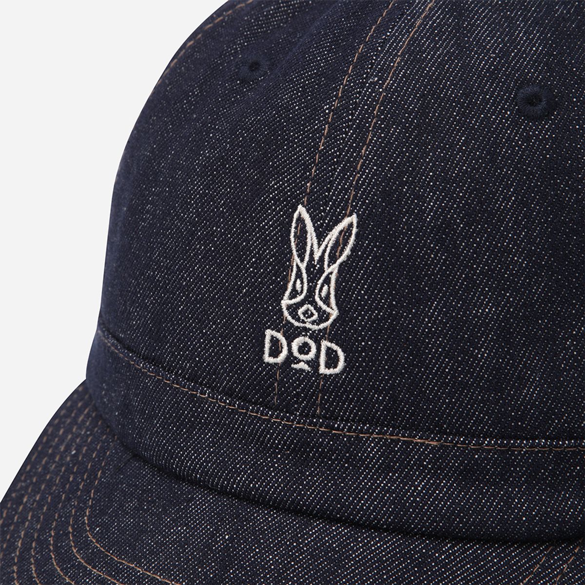 디오디(DOD) 워크코튼 데님 숏캡(INDIGO)