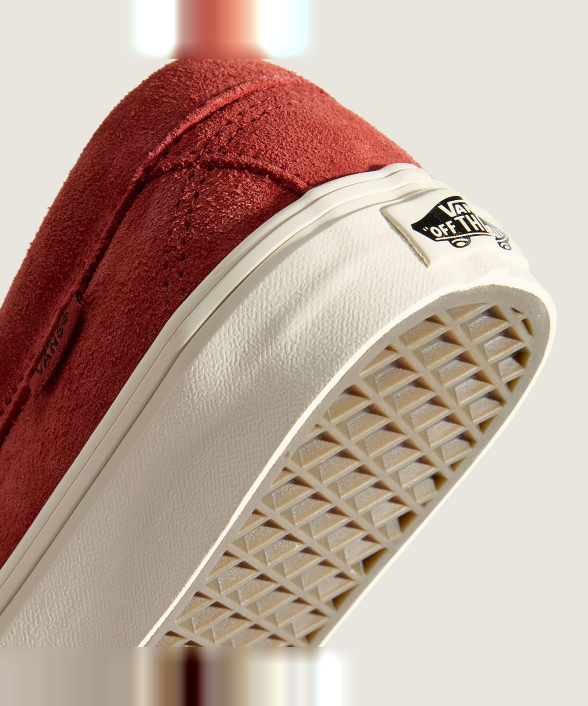 반스(VANS) 로퍼 53 - 빈티지 스웨이드 레드:마시멜로 / VN001159CIS1