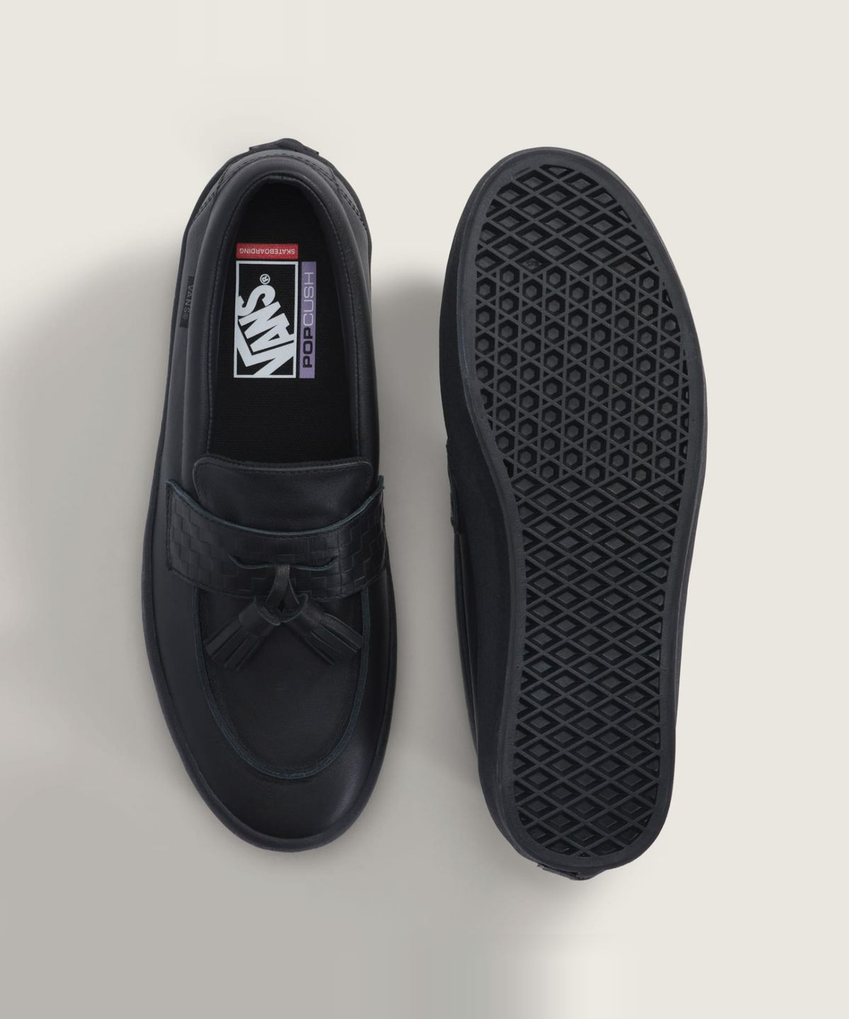 반스(VANS) 스케이트 로퍼 - 태슬 블랙 / VN000Z3QBLA1