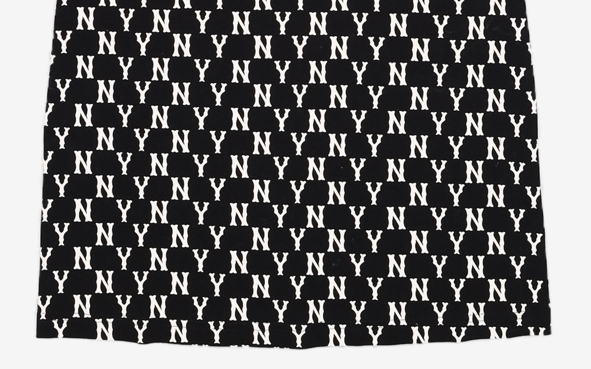 엠엘비(MLB) 여성 모노그램 카라 원피스 NY (Black) S