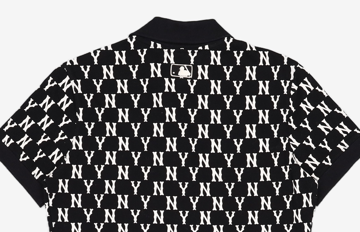 엠엘비(MLB) 여성 모노그램 카라 원피스 NY (Black) S