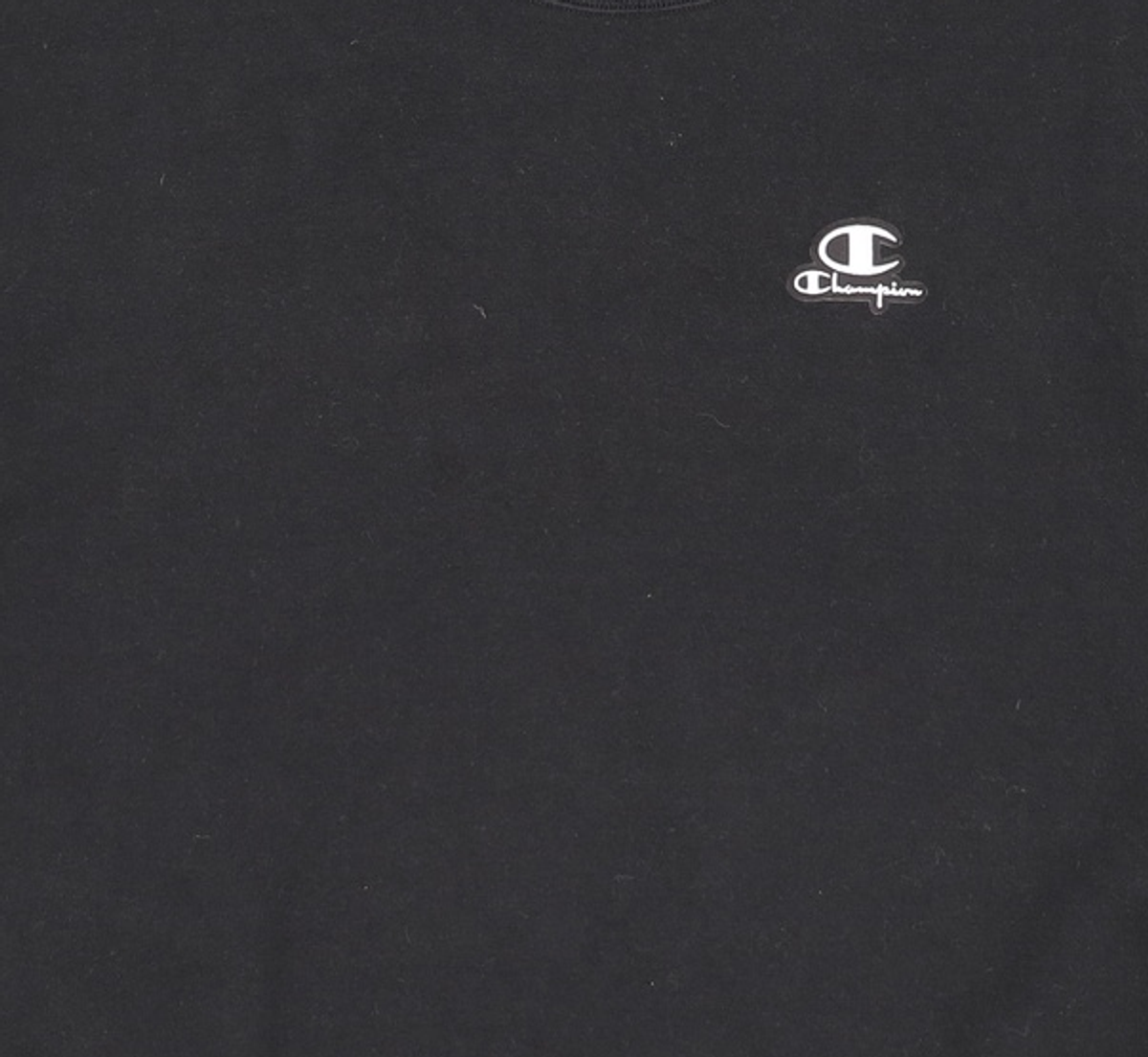 챔피온(CHAMPION) [US] C+Champion 로고 8.5oz Classic Fleece 기모 스웨트셔츠 (BLACK) CKTS1F600BK XXL