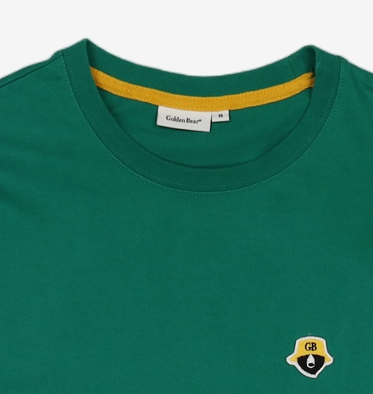 골든베어(GOLDEN BEAR) Embroidery T-shirt_L4TAM22161GRX M