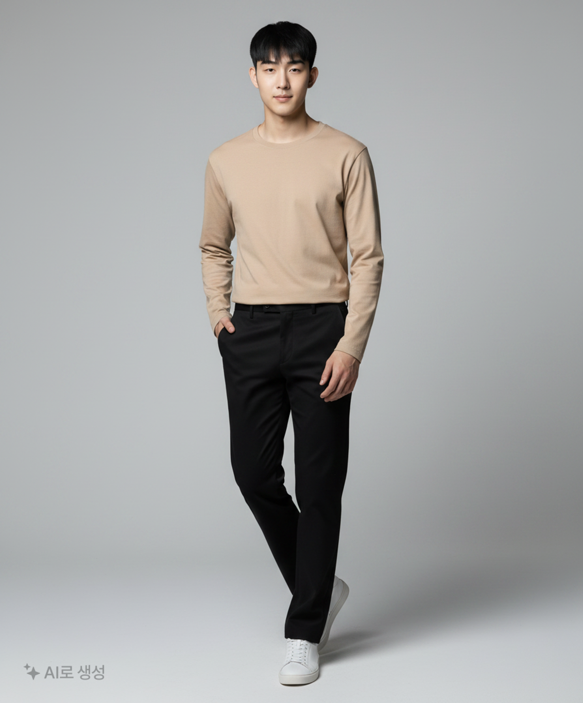 무신사 스탠다드(MUSINSA STANDARD) 긴소매 티셔츠 L