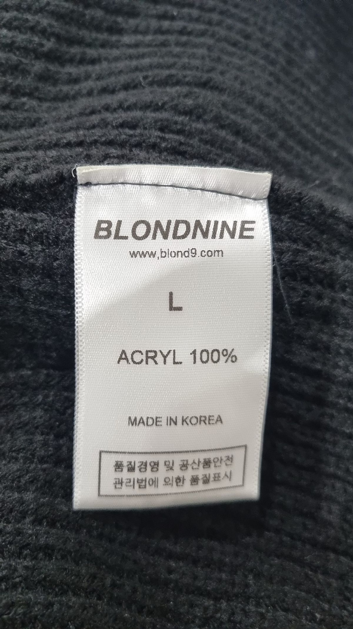 블론드나인(BLOND9) 니트/스웨터 L