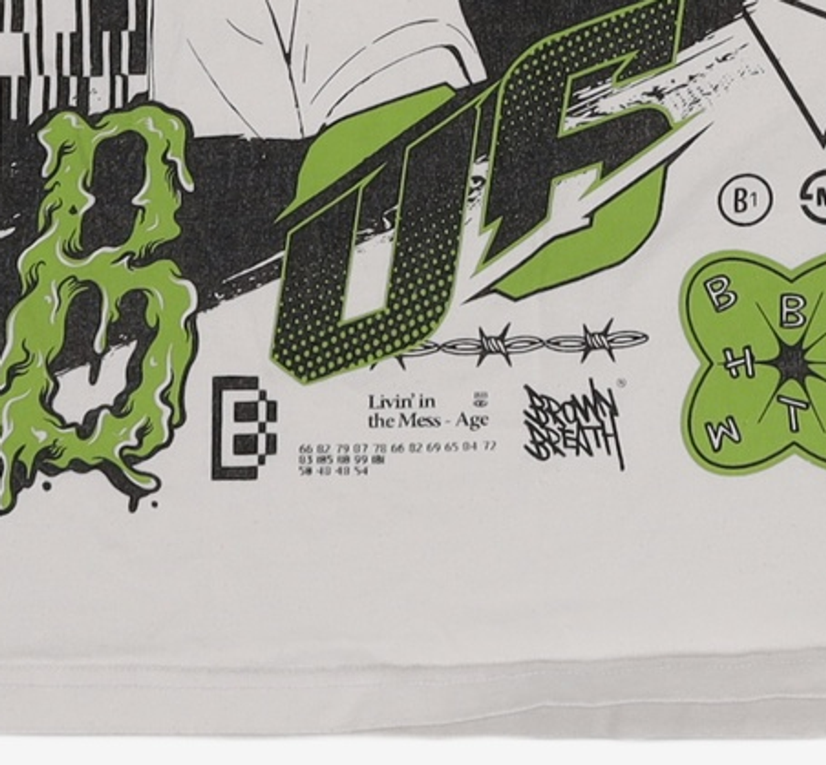 브라운브레스(BROWNBREATH) CONFUSION LONGSLEEVE - WHITE S