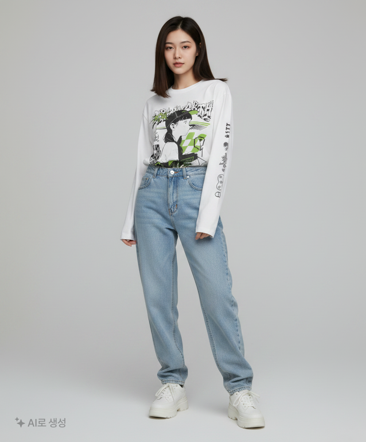 브라운브레스(BROWNBREATH) CONFUSION LONGSLEEVE - WHITE S