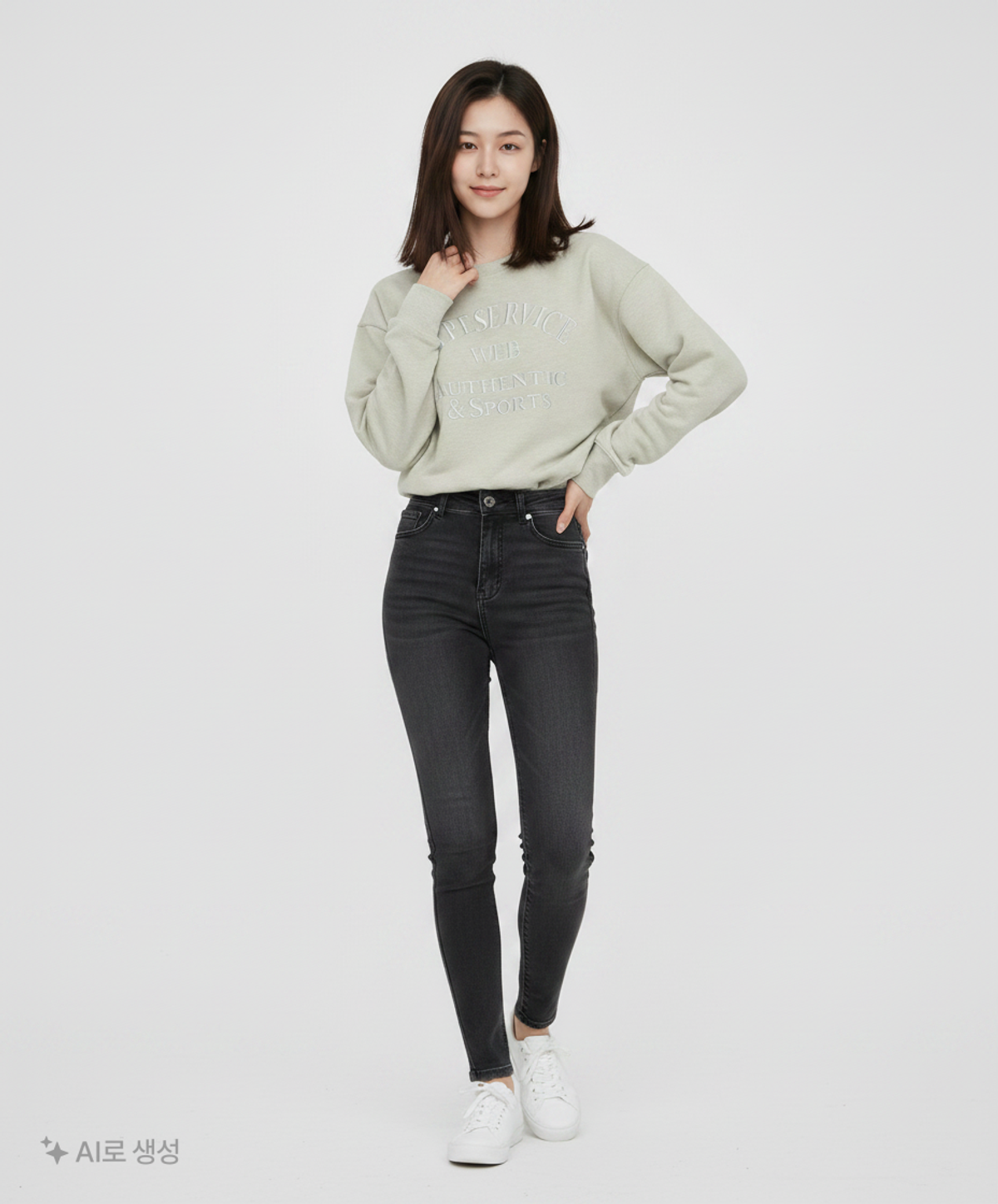 타입서비스(TYPESERVICE) 맨투맨/스웨트셔츠
