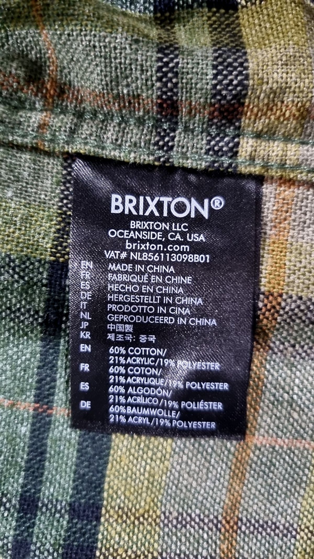 브릭스톤(BRIXTON) 캐주얼 셔츠 L