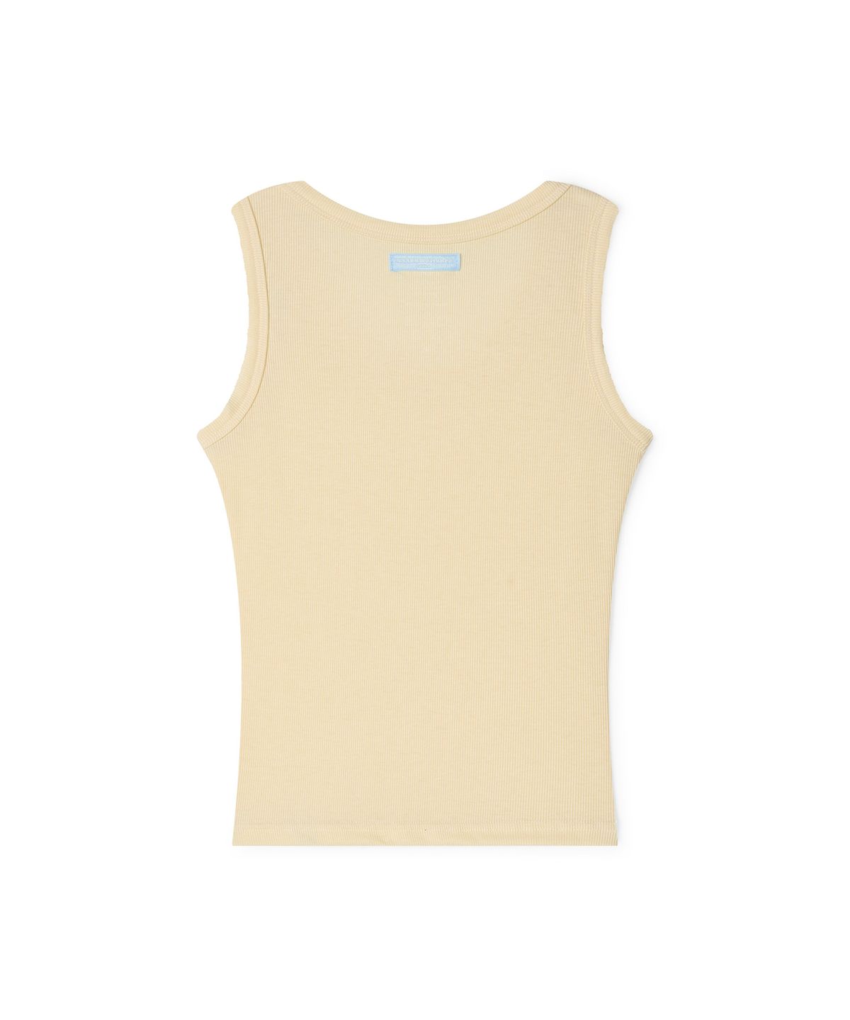 레코딩하우스(RECORDINGHOUSE) REC CUT-OFF SLEEVELESS [LEMON]