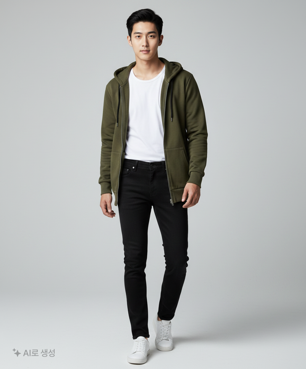 디바이디드에이치앤엠(DIVIDED H&M) 후드 집업 M