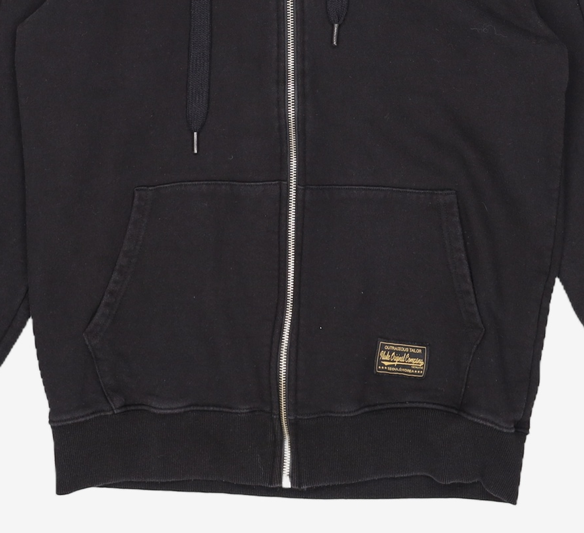 플루크(FLUKE) 플루크 남여공용 후드집업 FZP016B105-BLACK M