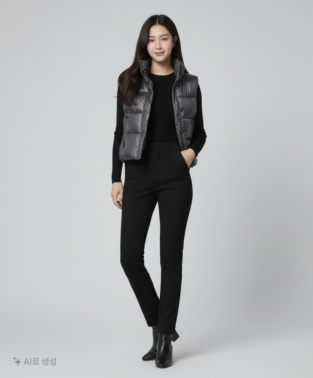 스파오(SPAO) 패딩 베스트 S
