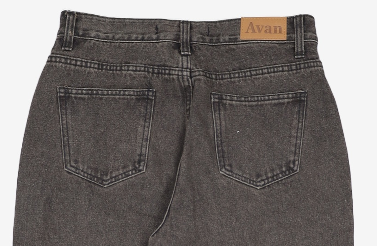 어반드레스(AVANDRESS) Minimal Bootscut Destroyed Denim Pants BLACK M