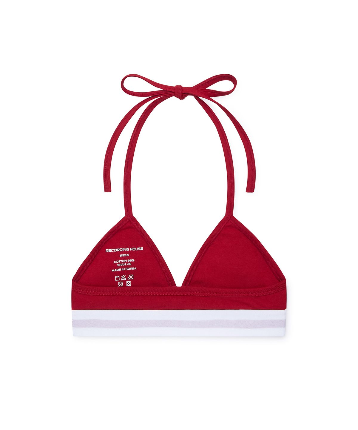 레코딩하우스(RECORDINGHOUSE) REC CCTV BRALETTE [RED]