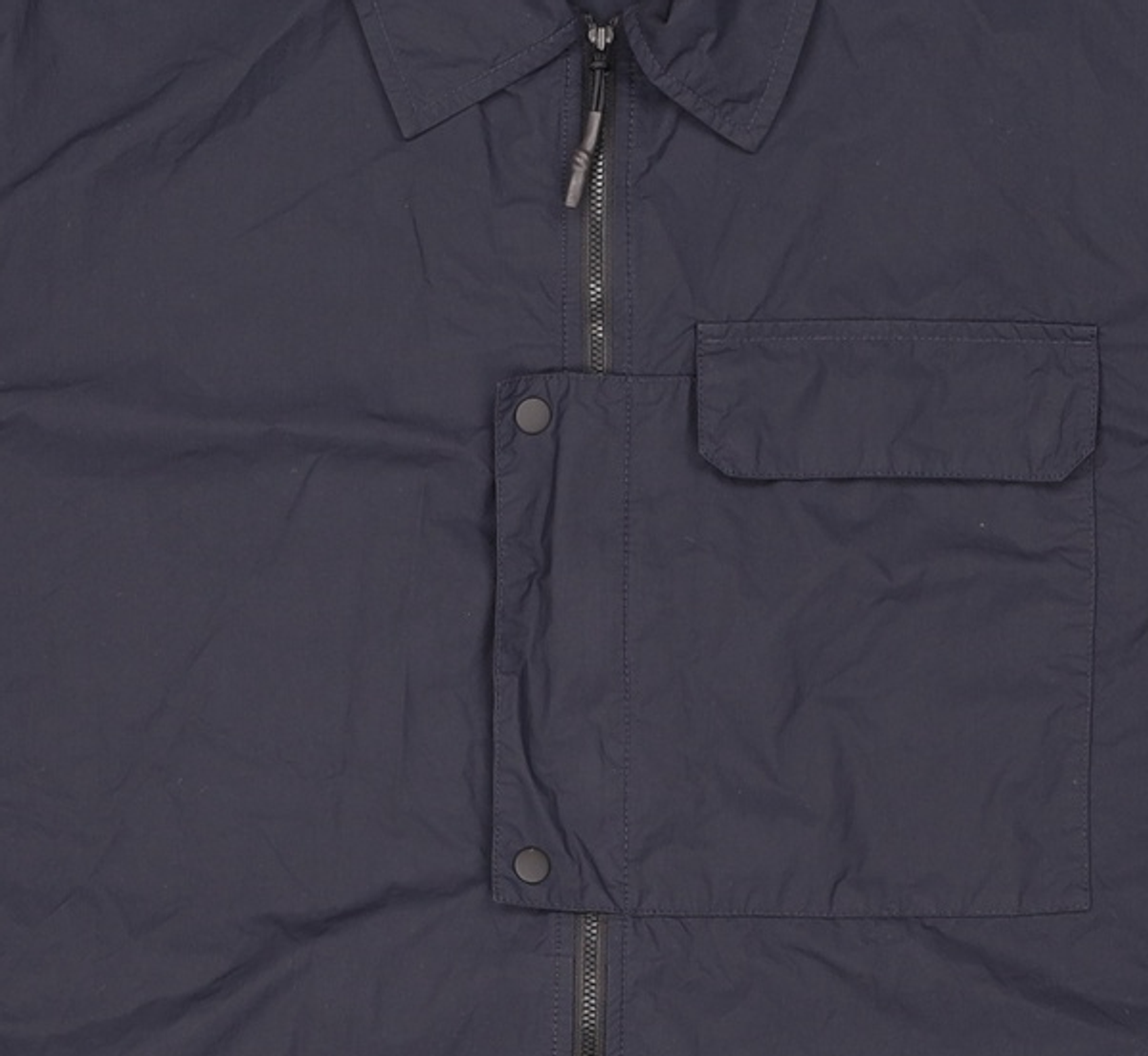 커스텀멜로우(CUSTOMELLOW) chest pocket half sleeve shirt_CWSAM23912BKX 95