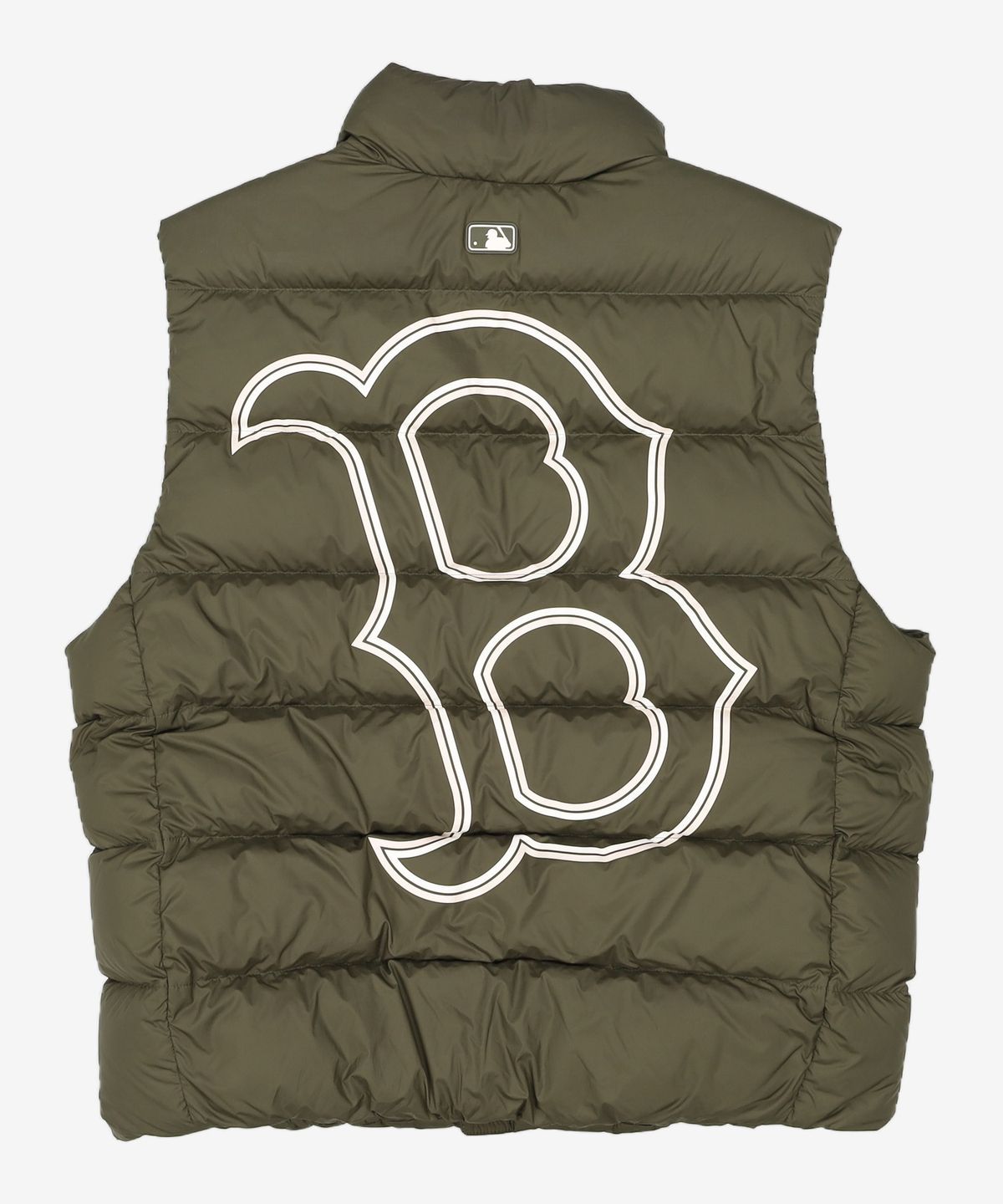 엠엘비(MLB) 베이직 메가로고 패딩 조끼 BOS (D.Khaki) L