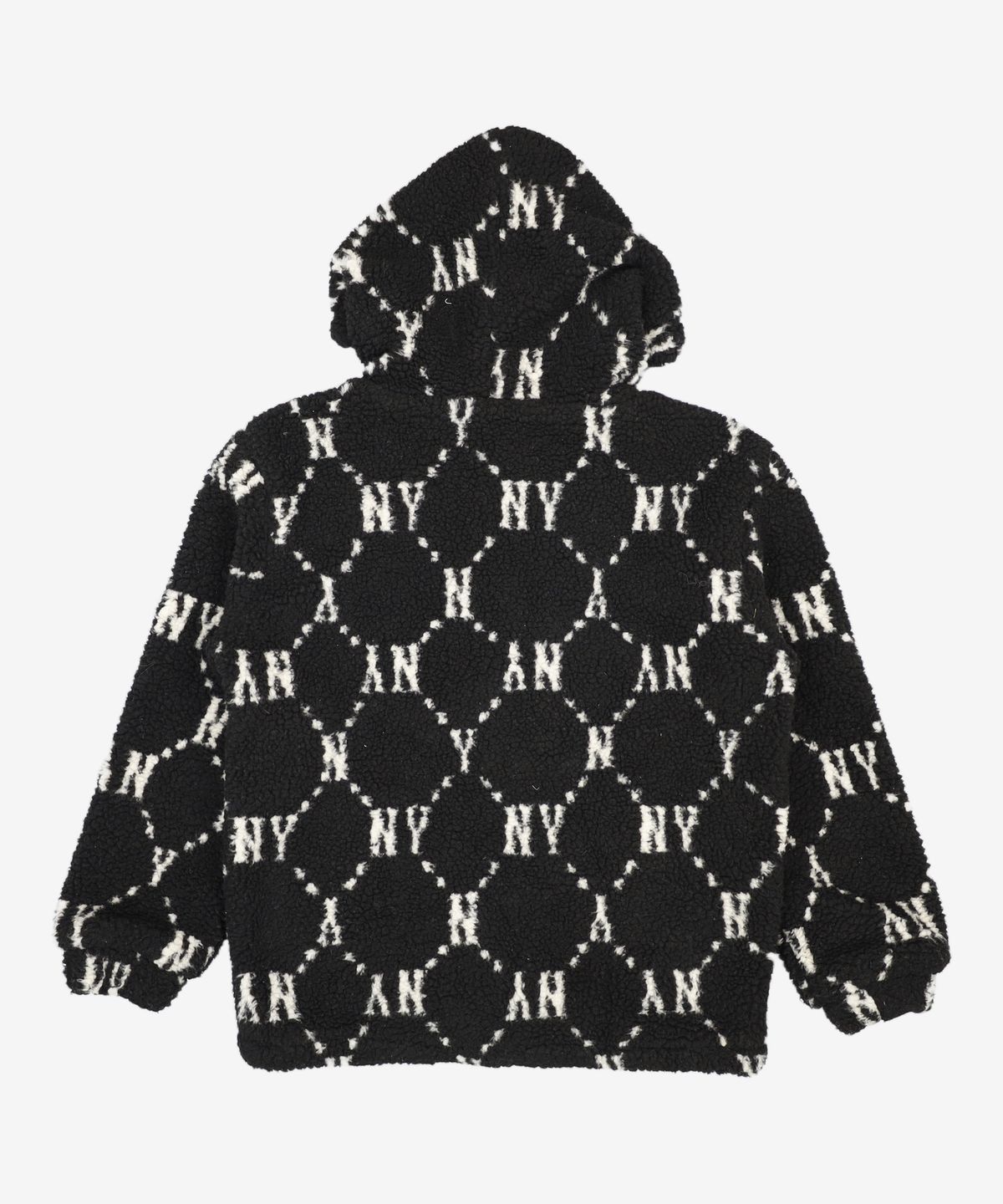 엠엘비(MLB) 모노그램 덤블 후리스 점퍼 NY (Black) S