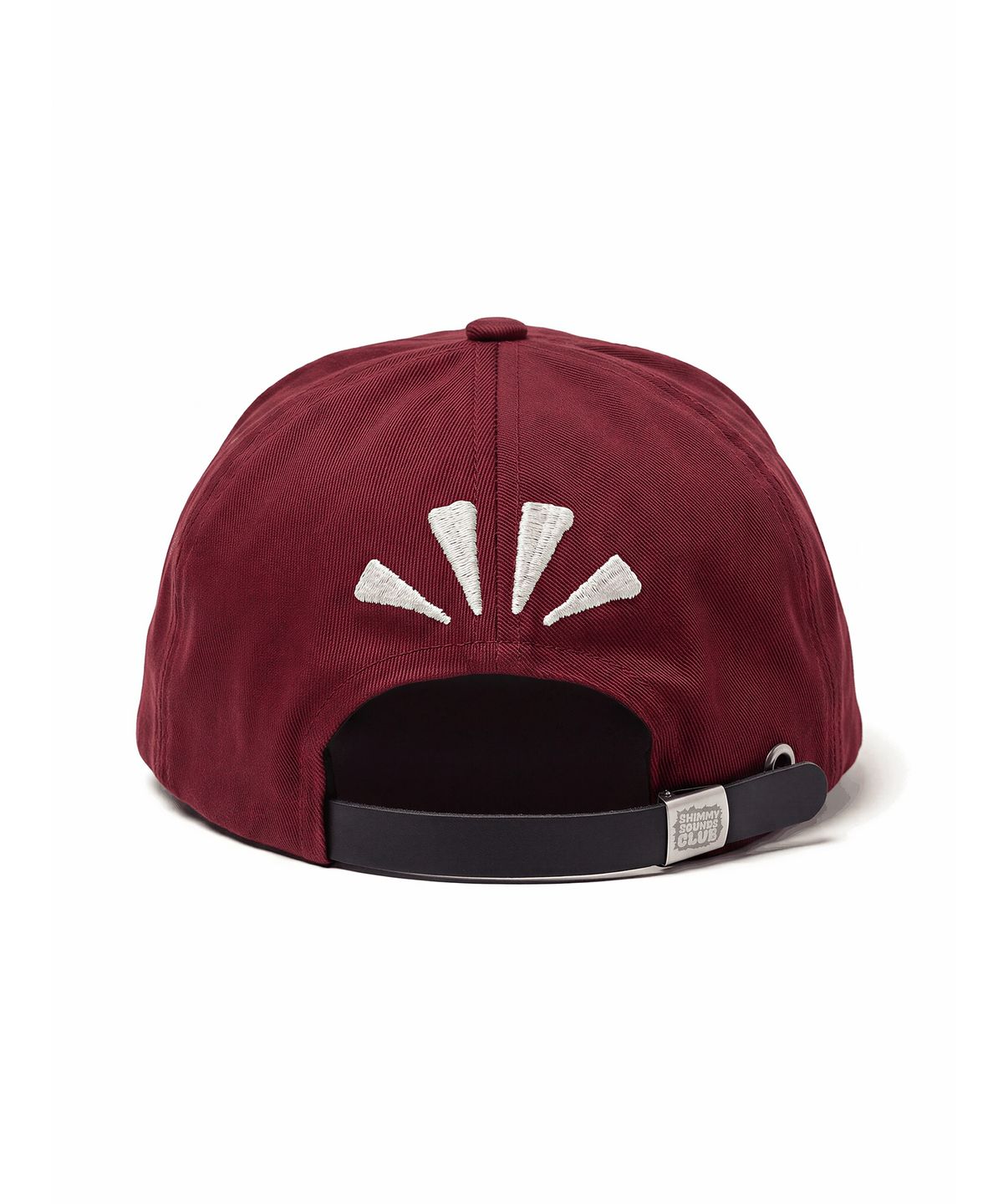 쉬미사운즈클럽(SHIMMY SOUNDS CLUB) CLUB CAMPAIGN 5P CAP [BURGUNDY]