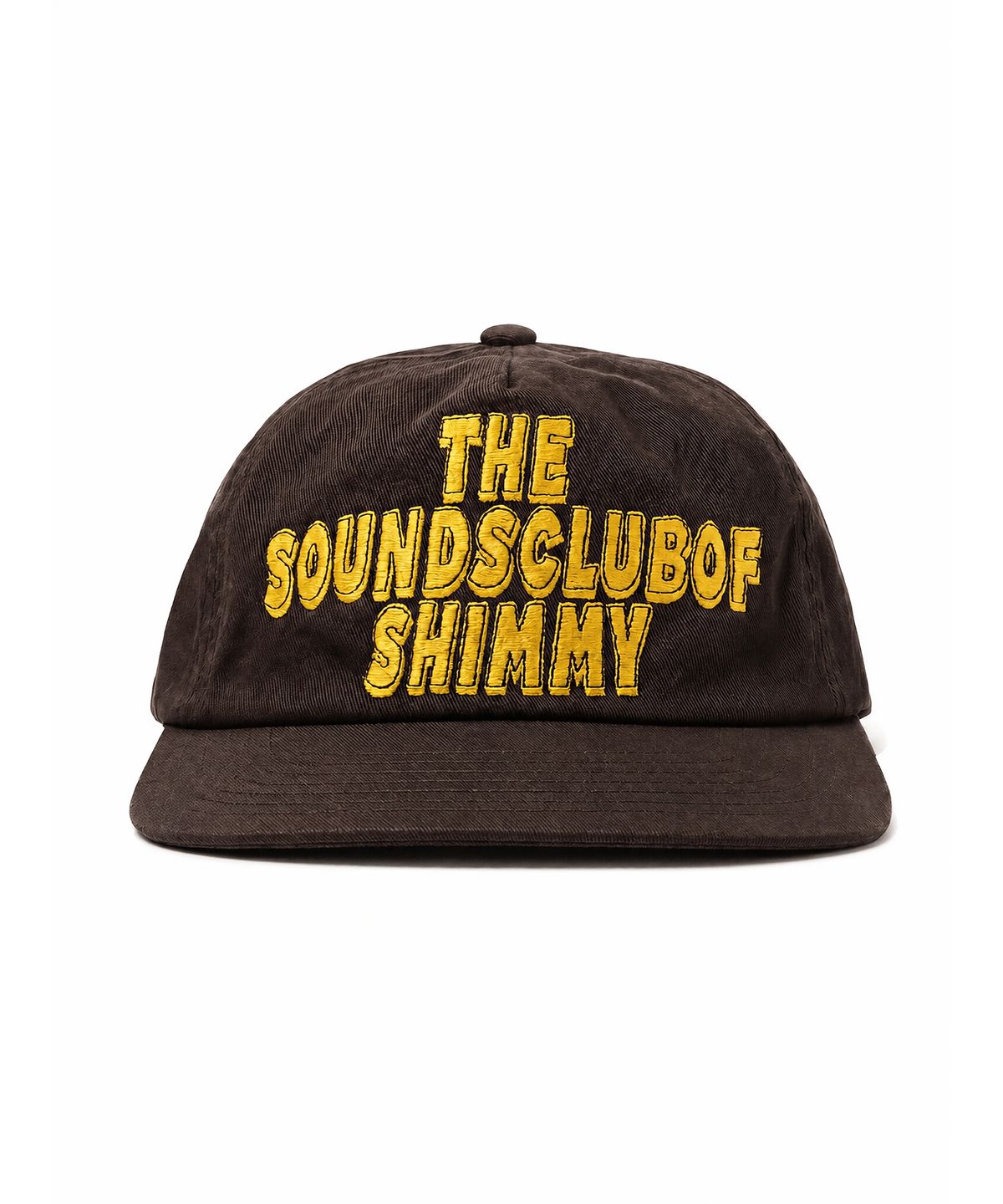 쉬미사운즈클럽(SHIMMY SOUNDS CLUB) CLUB CAMPAIGN 5P CAP [BROWN]