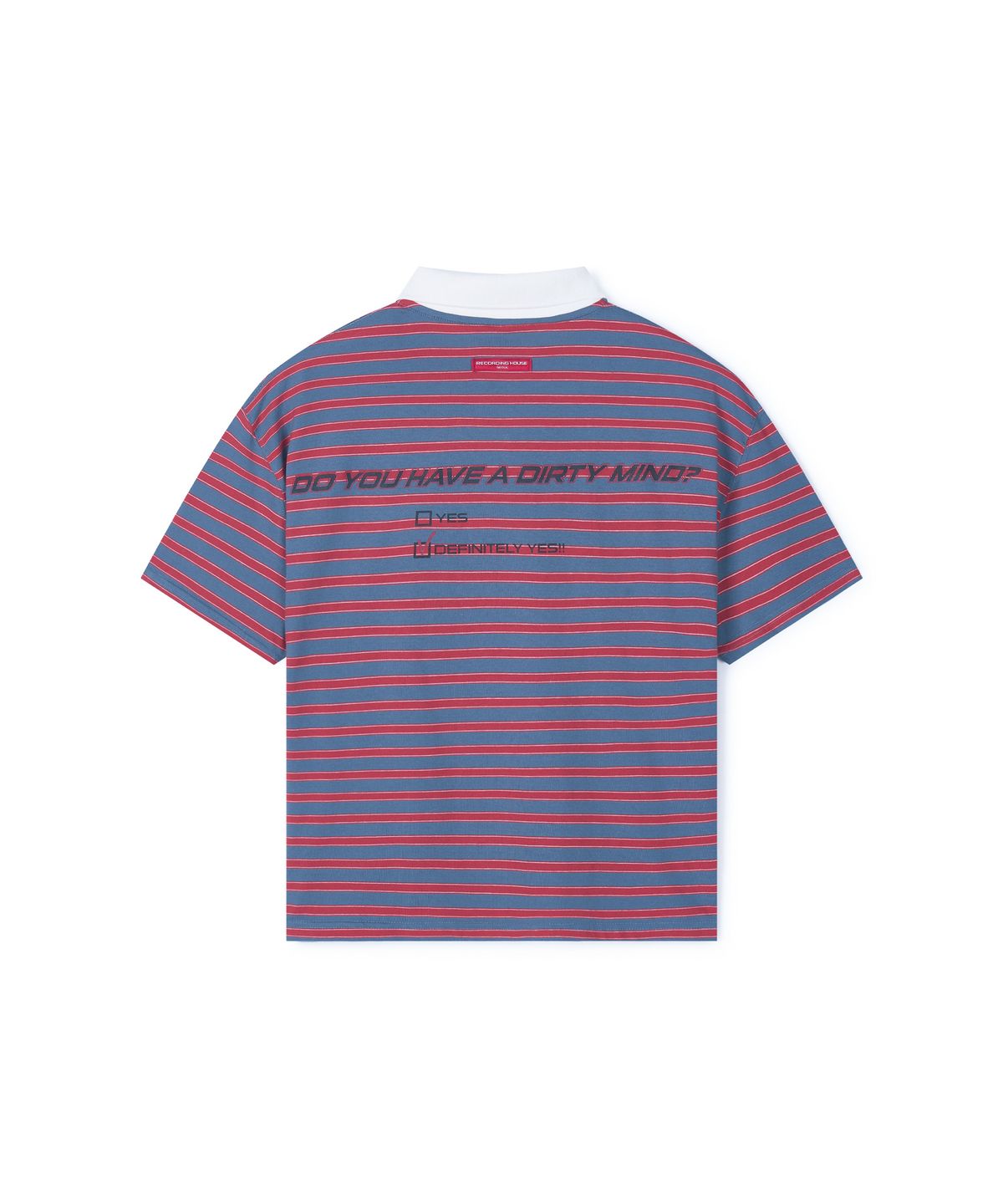 레코딩하우스(RECORDINGHOUSE) REC DIRTY POLO [TEAL ORANGE]
