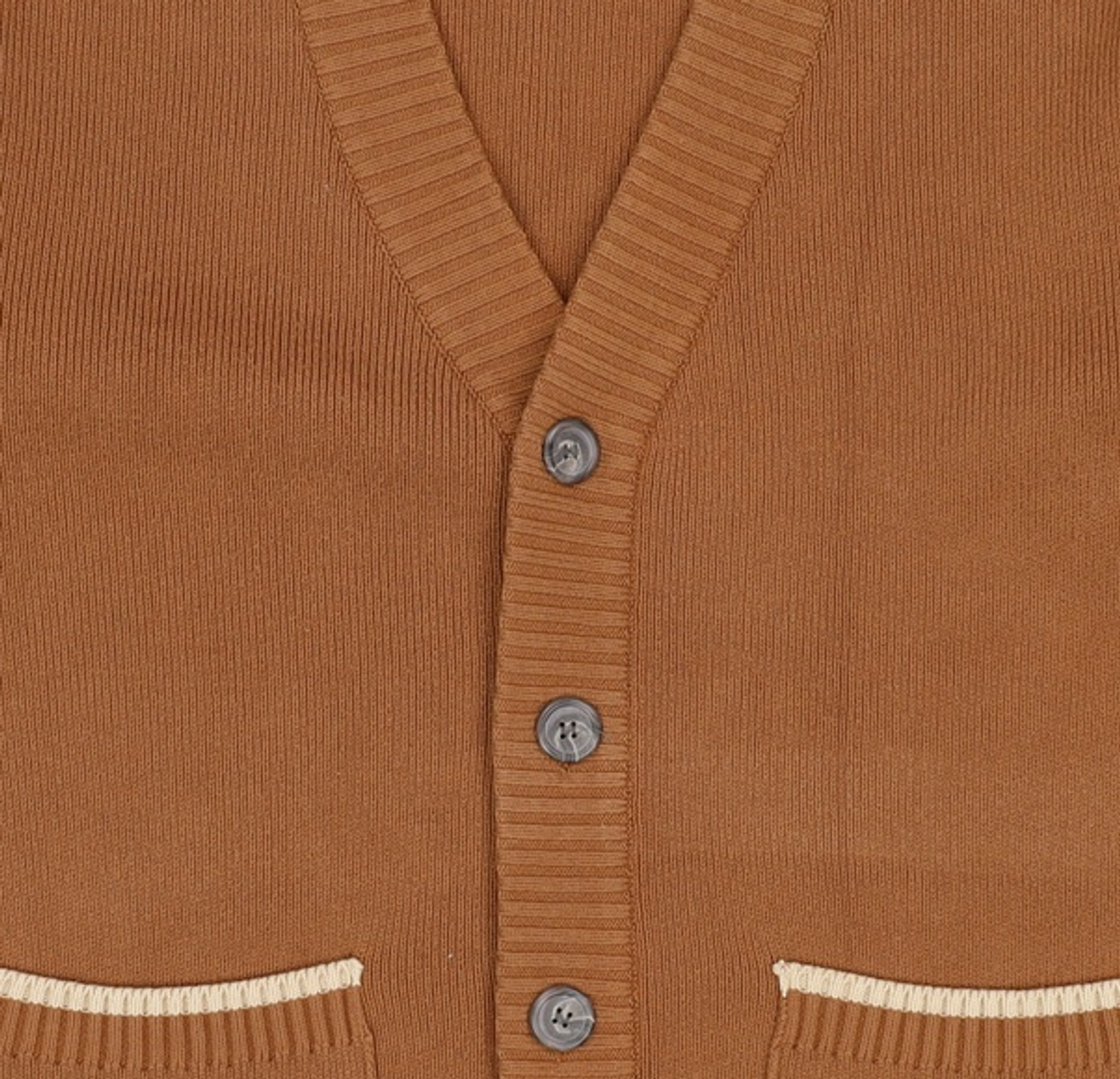 벨리에(BELIER) Heavy Line Cardigan - Brown FREE