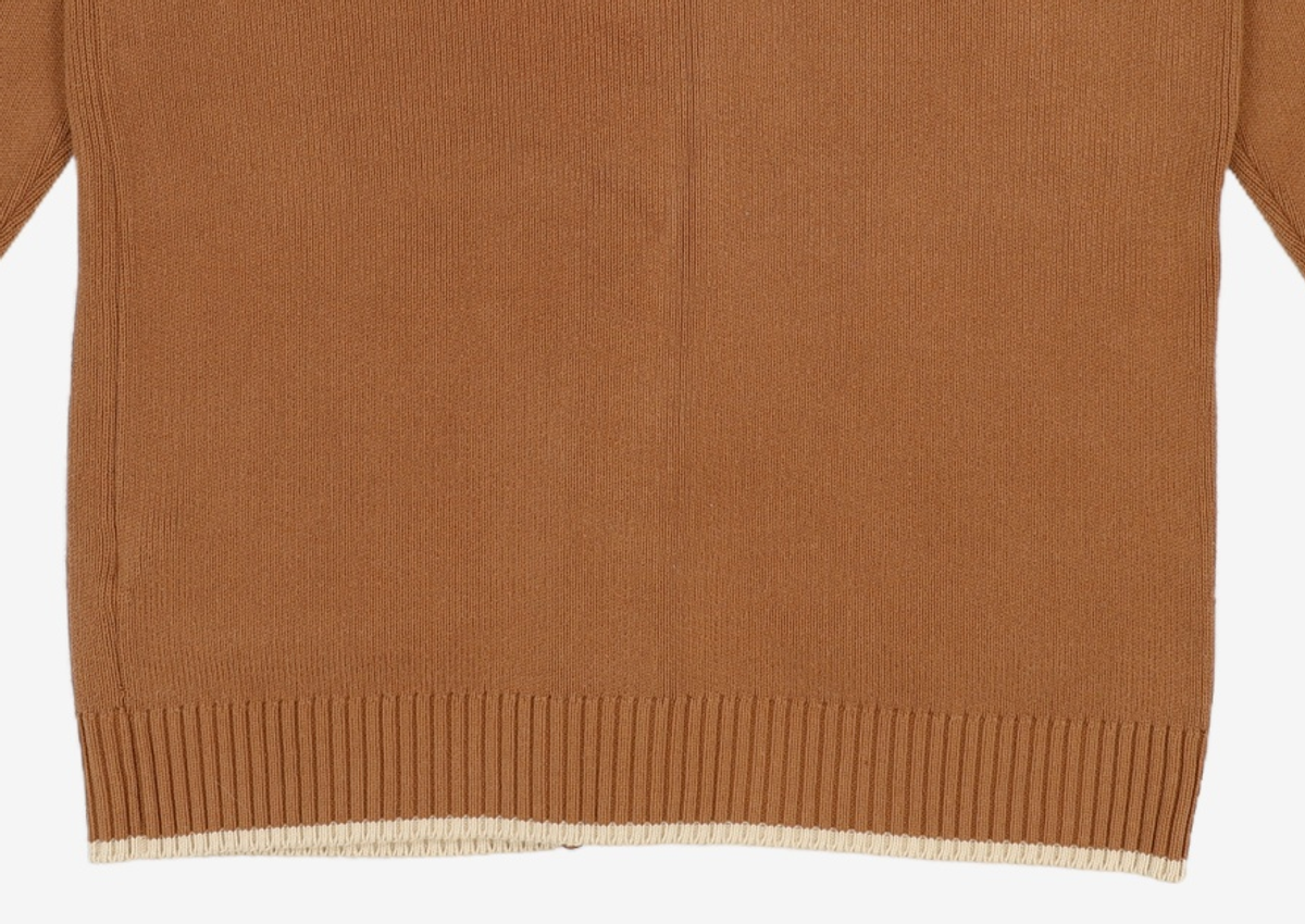 벨리에(BELIER) Heavy Line Cardigan - Brown FREE