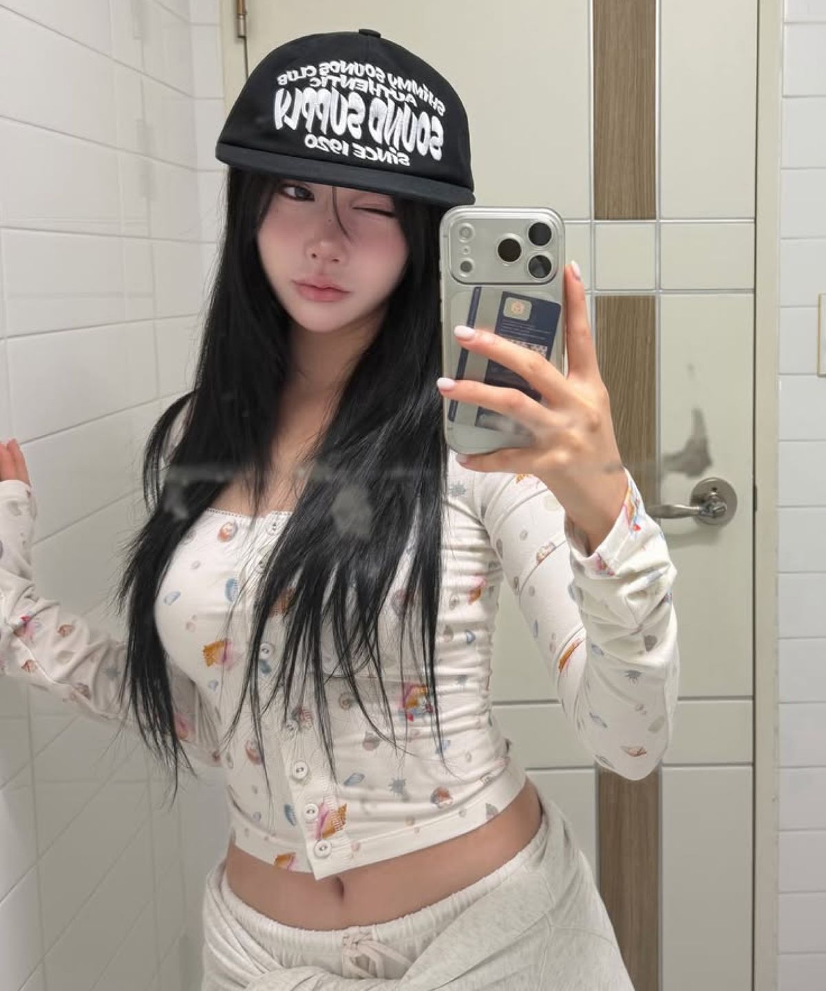 쉬미사운즈클럽(SHIMMY SOUNDS CLUB) SUPPLY 5P CAP [BLACK]