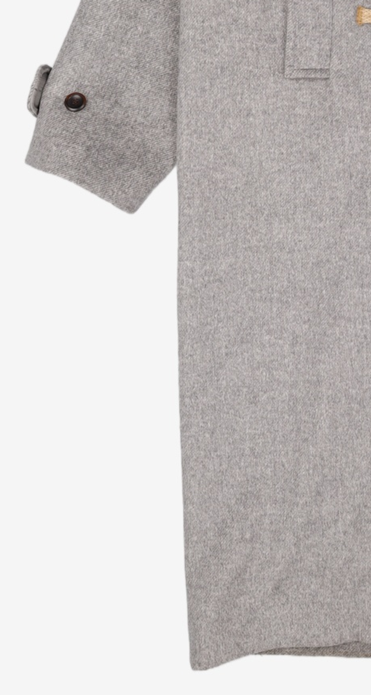 마리떼 프랑소와 저버(MARITHÉ + FRANҪOIS GIRBAUD) HOODIE LONG DUFFLE COAT light gray L