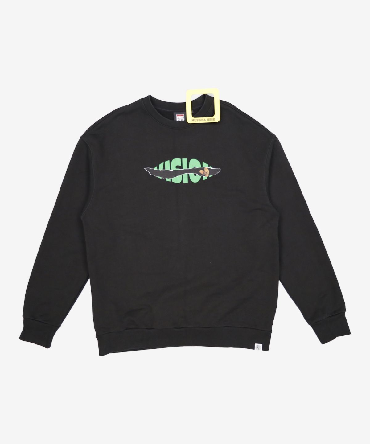 비전스트릿웨어(VISION STREETWEAR) VSW Scratch Crewneck Black XL