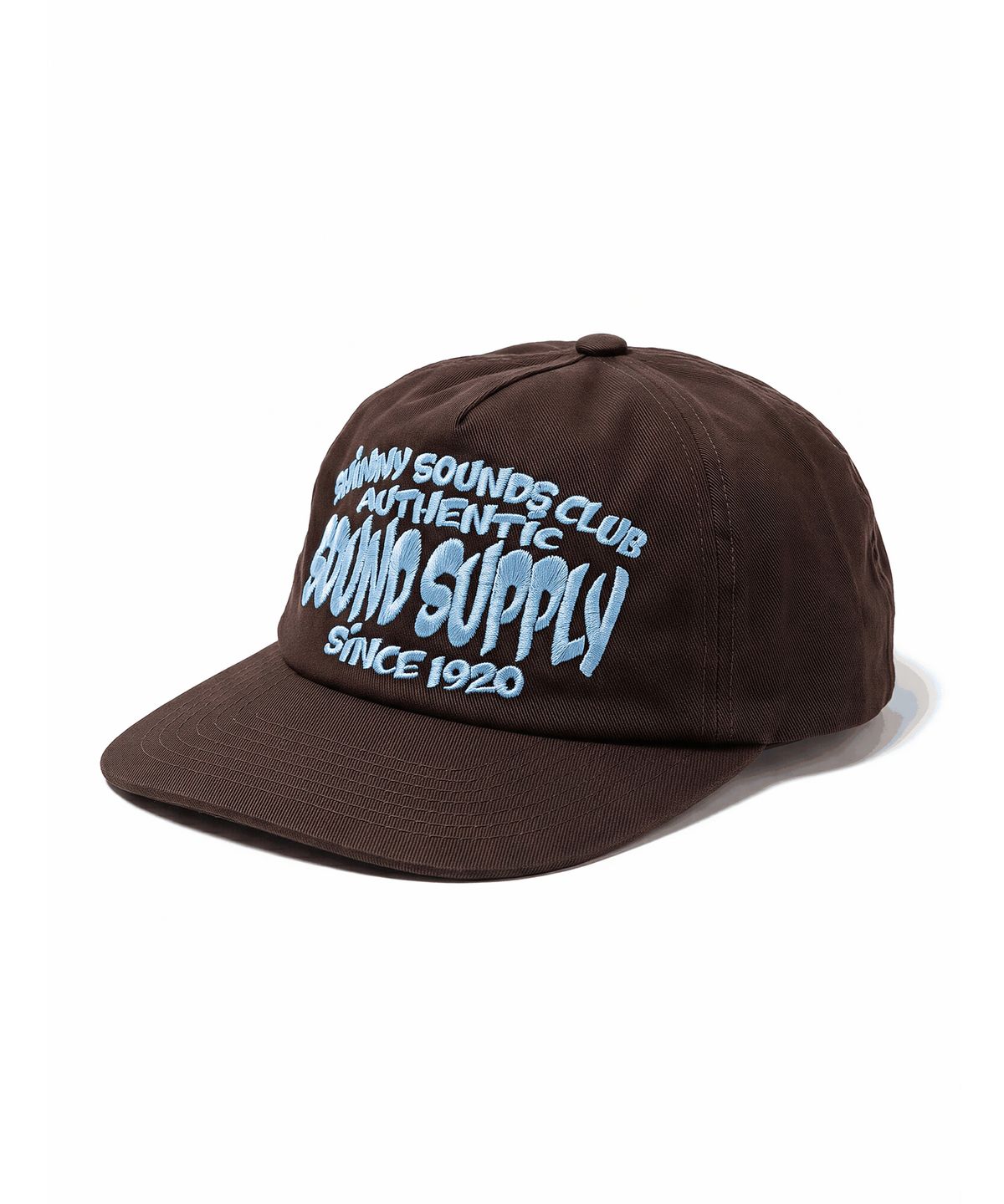 쉬미사운즈클럽(SHIMMY SOUNDS CLUB) SUPPLY 5P CAP [BROWN]