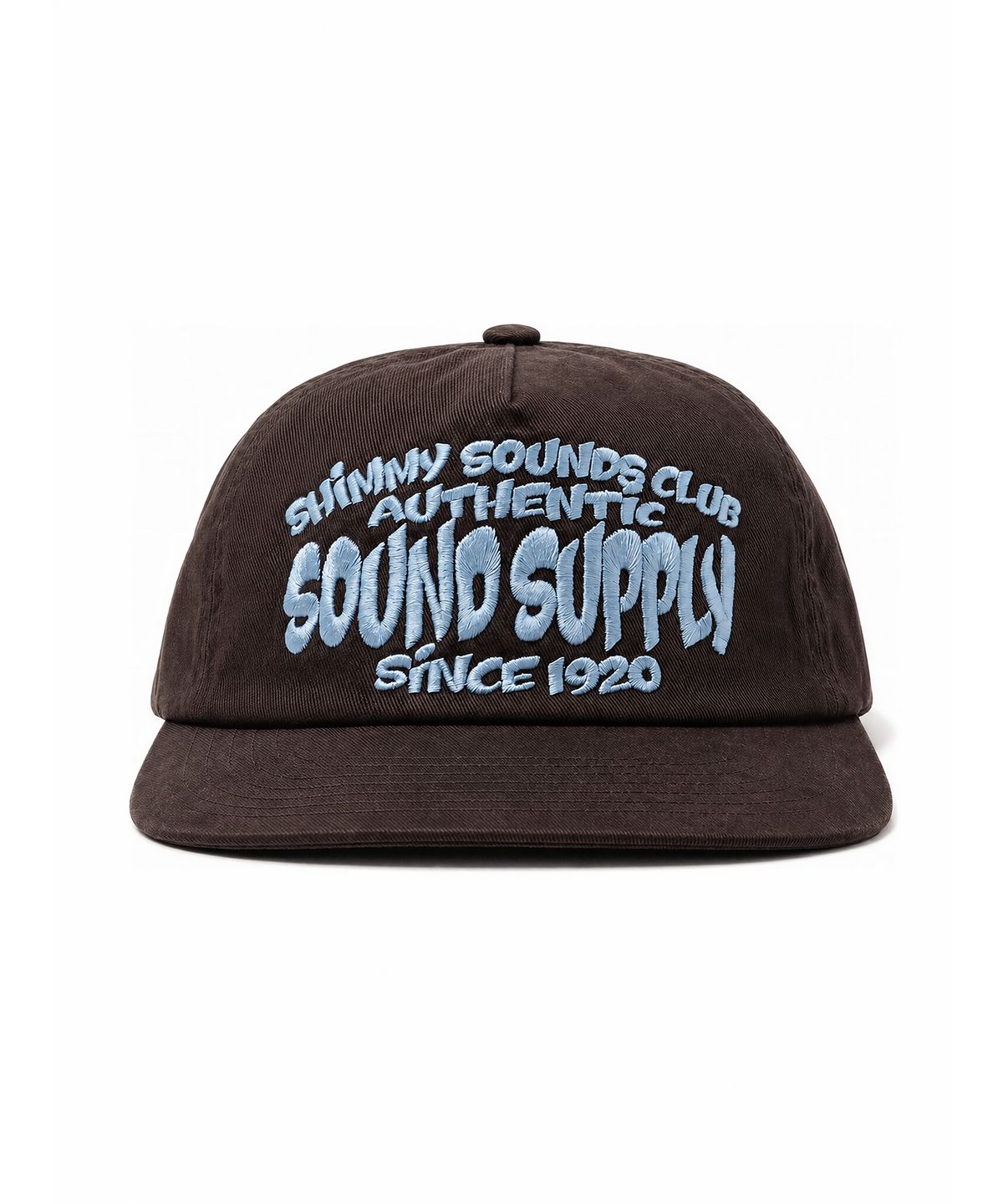 쉬미사운즈클럽(SHIMMY SOUNDS CLUB) SUPPLY 5P CAP [BROWN]