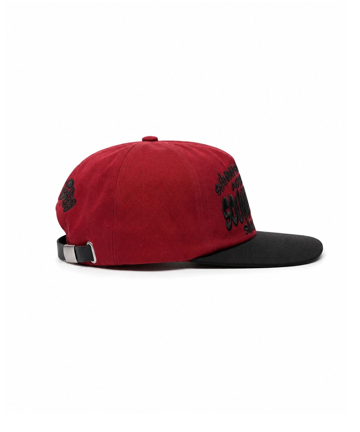 쉬미사운즈클럽(SHIMMY SOUNDS CLUB) SUPPLY 5P CAP [BURGUNDY/BLACK]